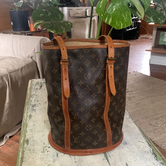 Vintage Louis Vuitton Large Bucket Purse Bag - Picture 1 of 8